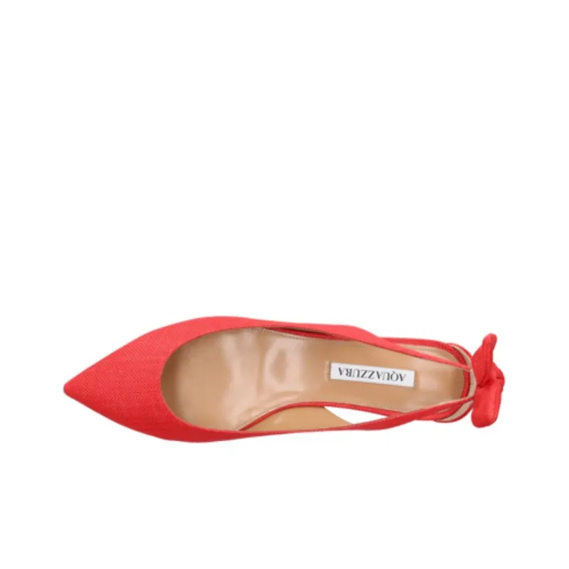 AQUAZZURA Bow Tie Ballet Women's Casual Shoes Women's Pink-3