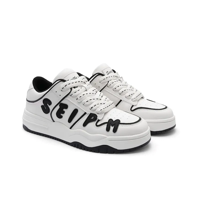 ABCIU Anti-Slip And Wear-Resistant Breathable Low-Top Skateboard Shoes Unisex-2