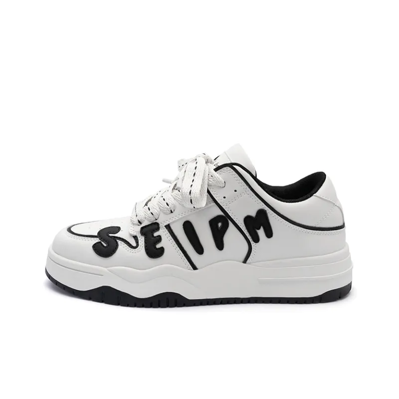 ABCIU Anti-Slip And Wear-Resistant Breathable Low-Top Skateboard Shoes Unisex-0