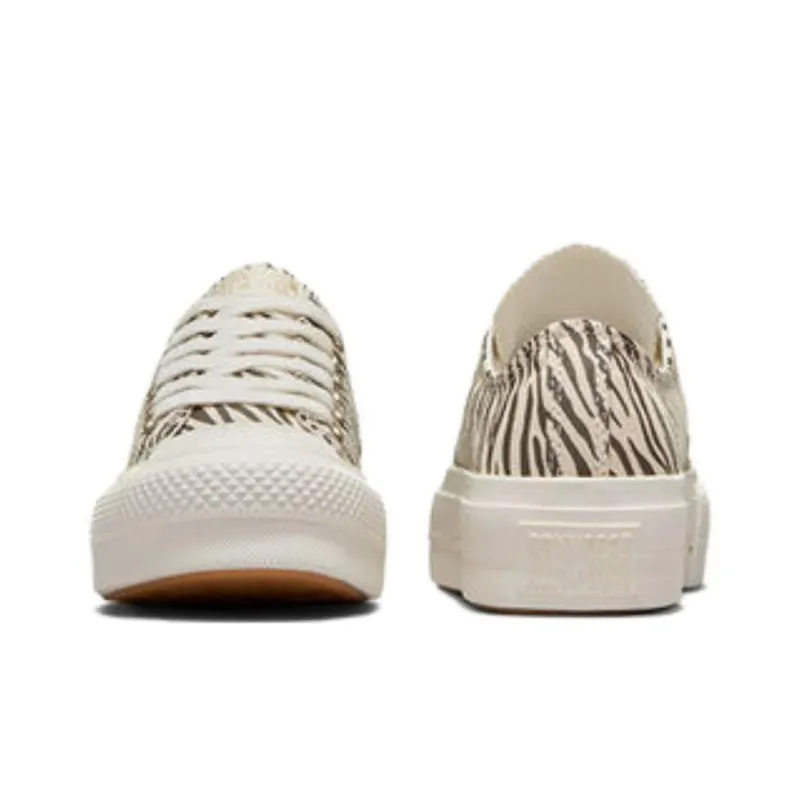 Converse Women's Chuck Taylor All Star Lift Low 'Zebra Print' Women's-5