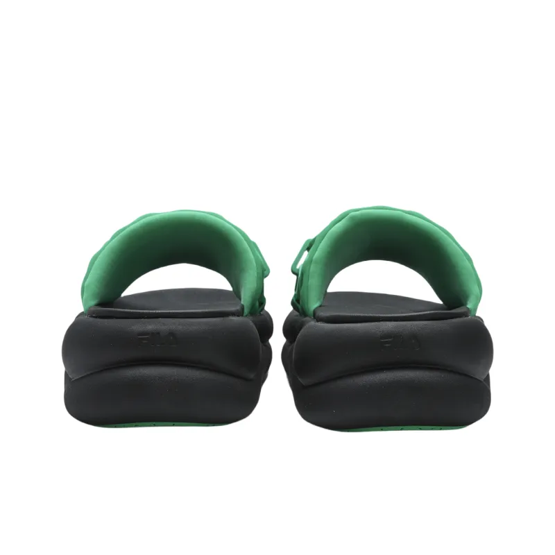 FILA SPONGE Quick Dry Slide Slippers Women's Green-2