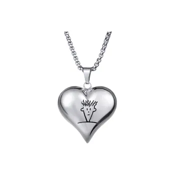 FIDO DIDO Stainless Steel Minimalist Style Trendy Student Versatile Accessories Necklace Unisex