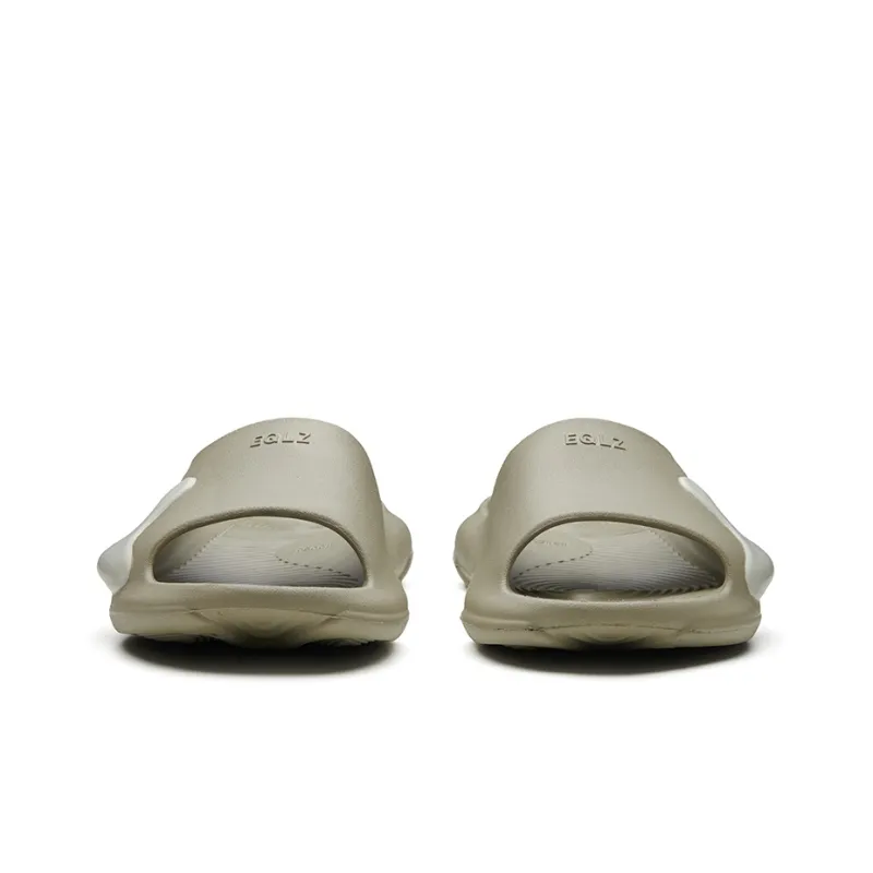 EQLZ EQUALIZER Oasis Quiet Abrasion Resistant Slide Slippers Unisex Moss Green-4