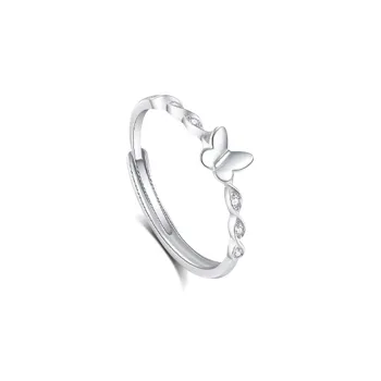 Asia Star S999 Fine Silver Rings Women's