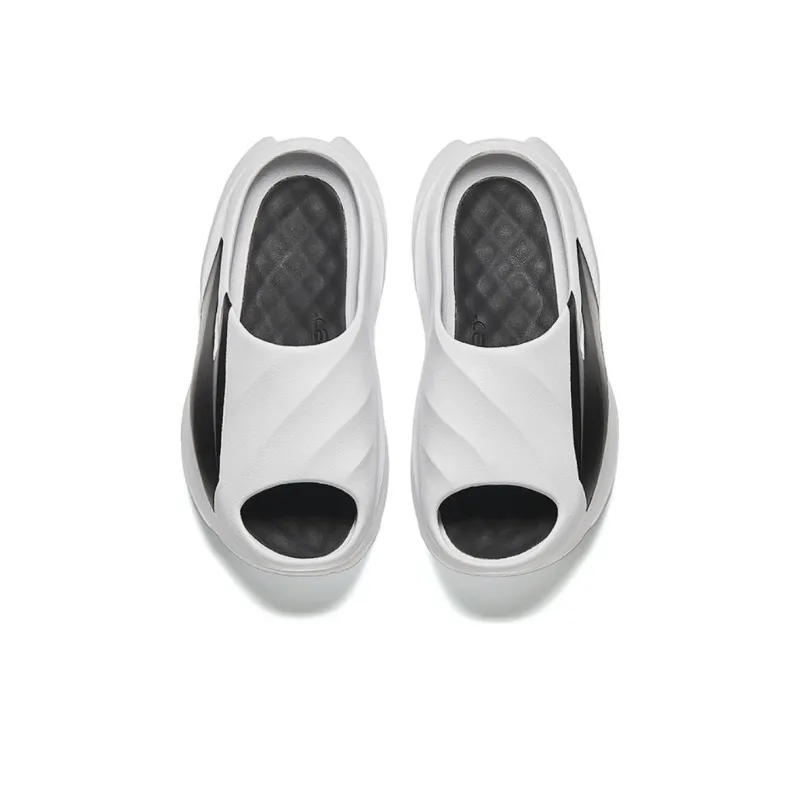 Anta Slide Slippers Women's Silver Black-1