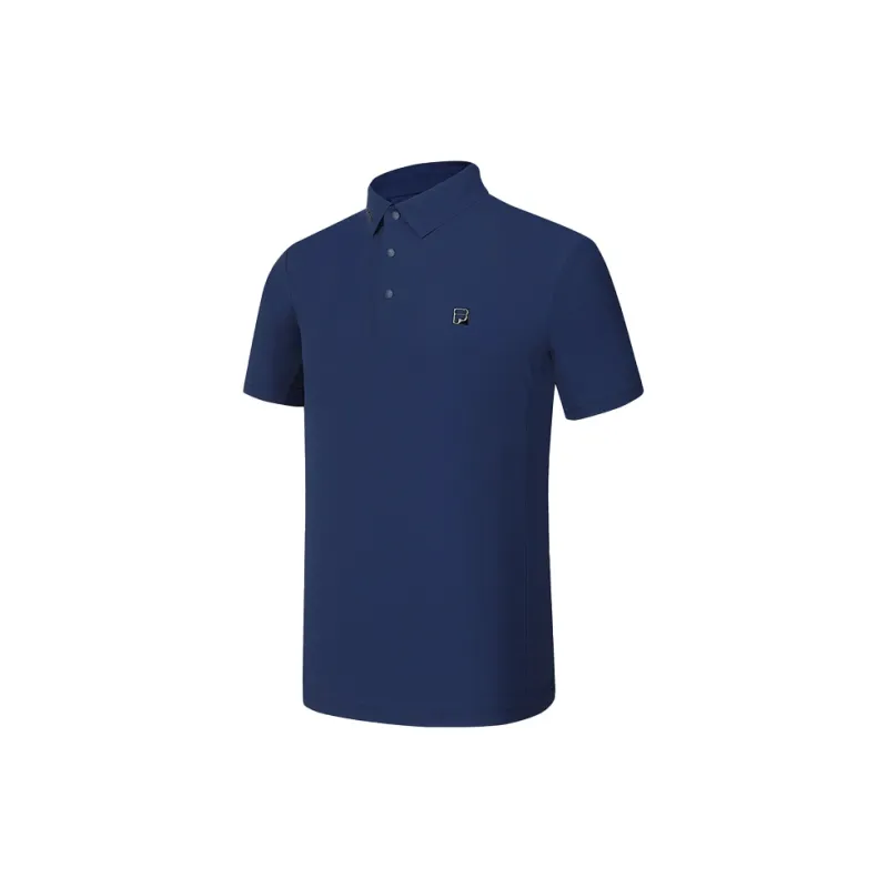 FILA Polo Shirts Men Deep Midnight Blue-1