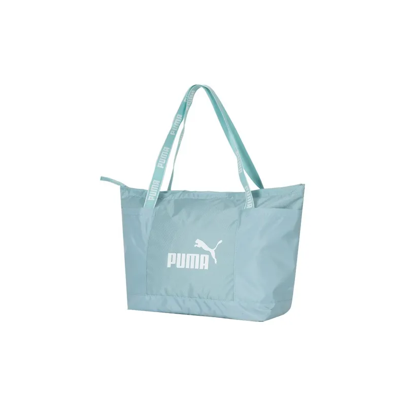 PUMA Fabric One Shoulder Handbags Regular Women's Light Blue-1