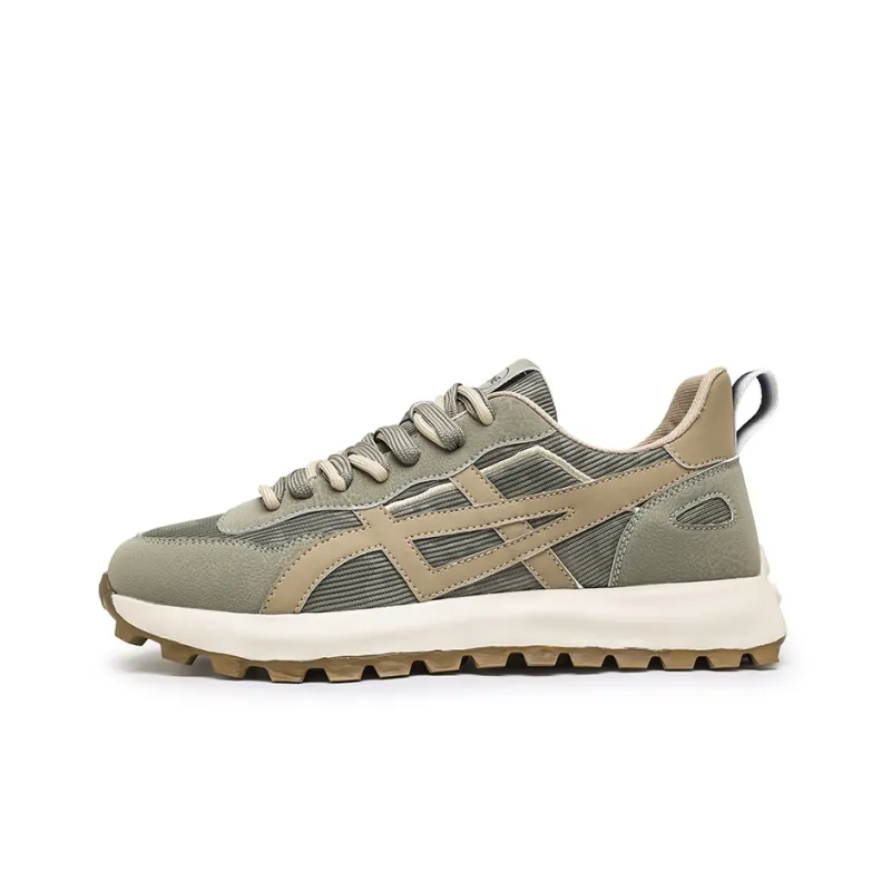 X-ZONE Cushioned Slip-Resistant Abrasion-Resistant Breathable Low-Top Casual Shoes Men's-0