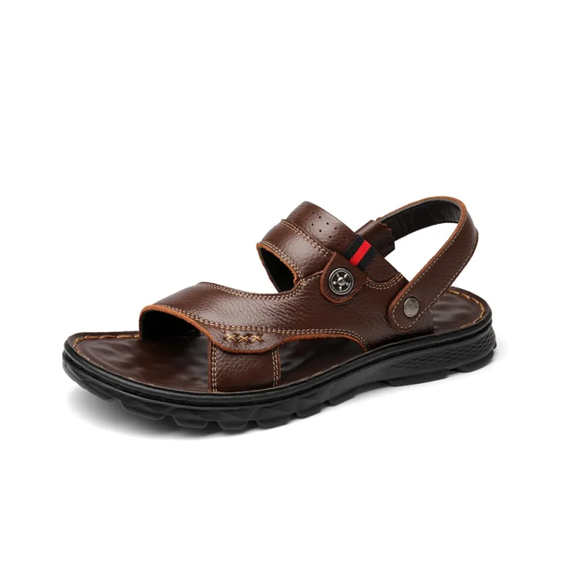 Sonno Beach Sandals Men Brown/Black-1