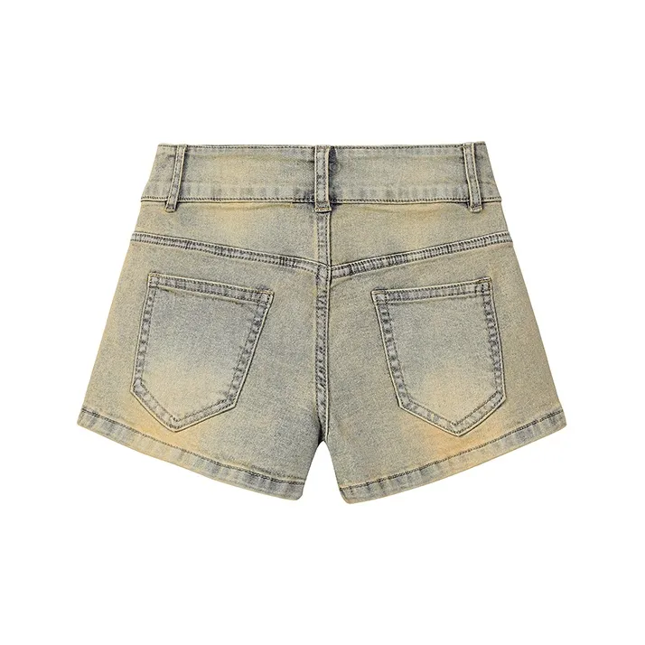 Wen Shan Denim Shorts Women's-1