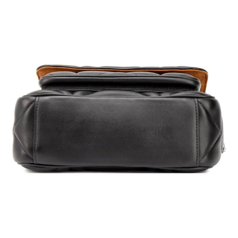 COACH Klare Leather Cloud Bag, Shoulder Bag, Crossbody Bag Medium Size Women's Black-3