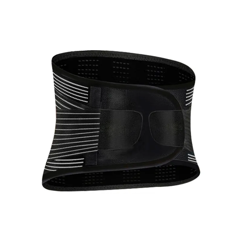 LIZI Back Support Braces Breathable Warm Protective Pressurized And Non Slip One Size Black Unisex-0