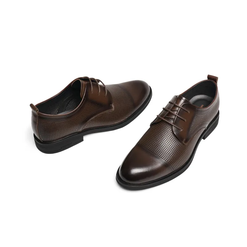 RED DRAGONFLY Casual Shoes Slip on Men's Dress Shoes Men's Black/Brown-6