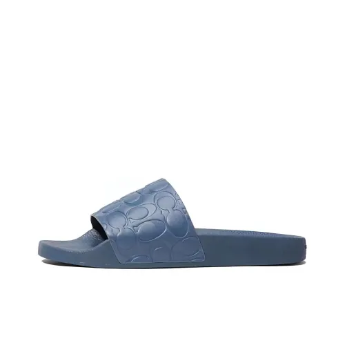 COACH Slide Slippers Men's Blue