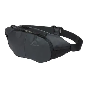 GREGORY Recycled Material Sling Bag, Crossbody Bag, Fanny Pack Unisex Frosted Black