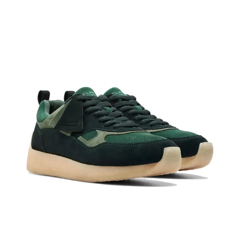 Clarks Originals Lockhill Ronnie Fieg 8th Street Dark Green Combination-2