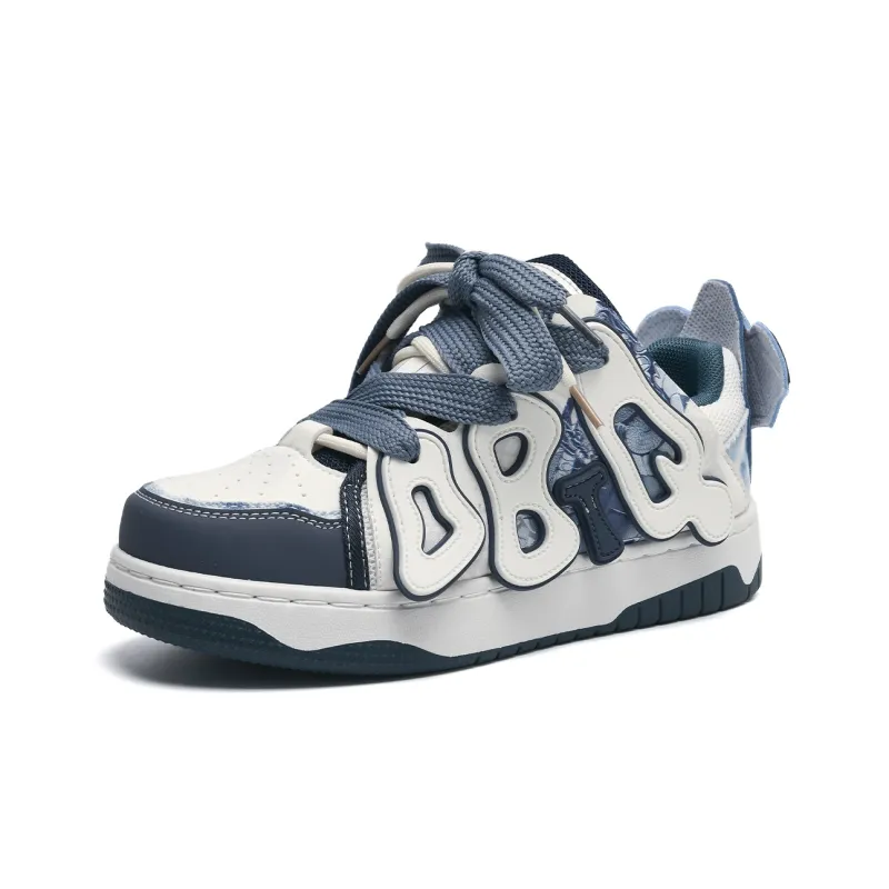 ABCIO Slip Resistant Cushioning Low Top Skateboard Shoes Couple's-2
