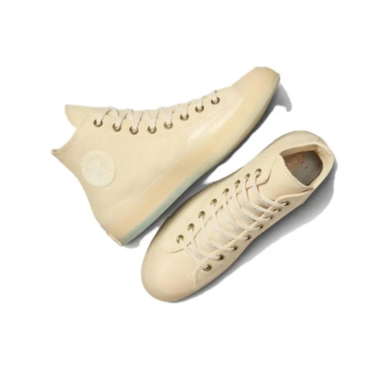 Converse 1970s Slip Resistant High Top Canvas Shoes Unisex Beige Yellow-3