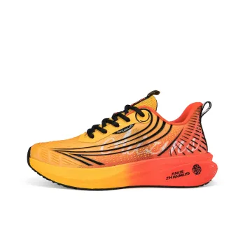 ANDEZHANMUSI Low Top ETPU Technology Running Shoes Men's Orange Yellow