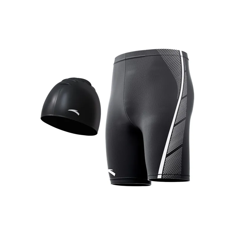 Anta Swimming Sets Polyamide Elastane Pool Men's Black-5