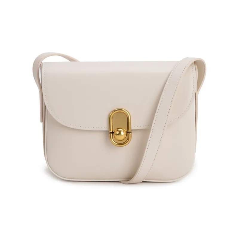 VENOF Cow Leather Women's Crossbody Small Square Bag Small Size Women's Kase Black/Mocha/Rose Red/Li Be Coffee-33