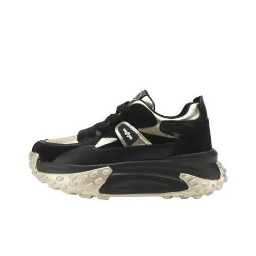 Safiya Wear Resistant Support Height Increasing Low Top Chunky Sneakers Women's