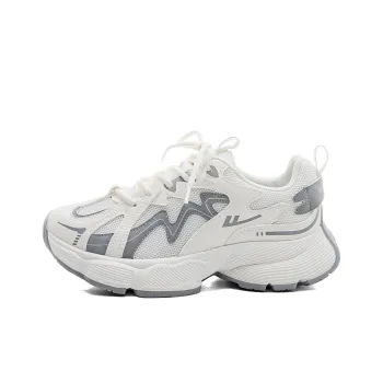 Warrior Height Increasing Wear Resistant Lightweight Slip Resistant Low Top Chunky Sneakers Women's
