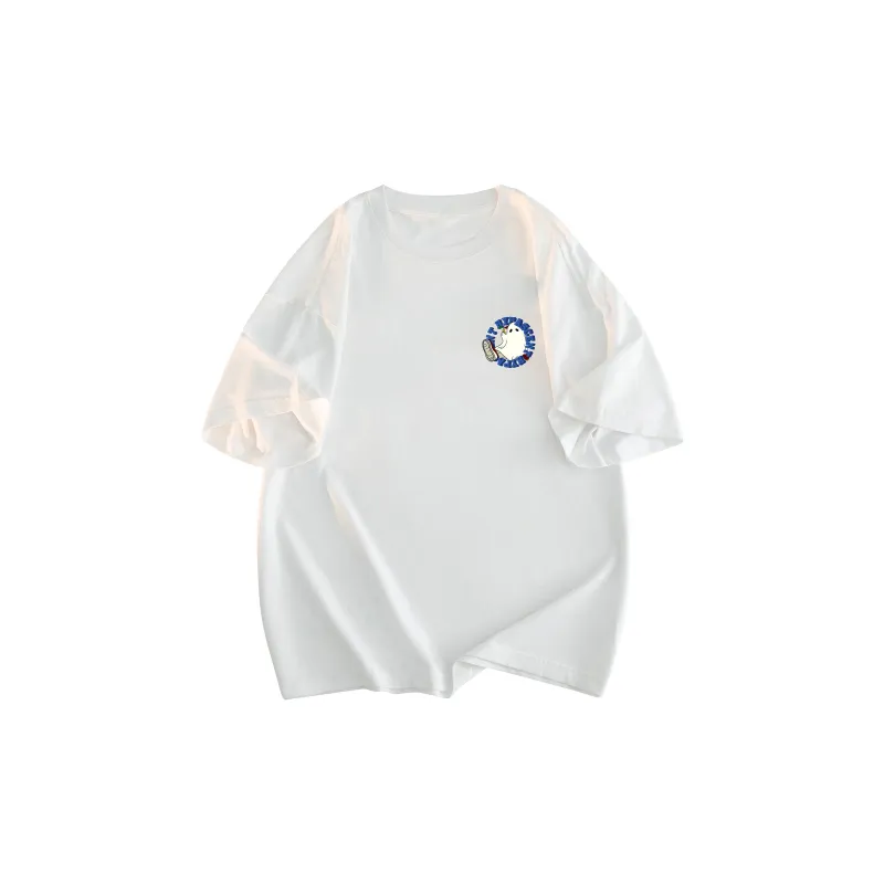 HYPASCENT Summer Drop Shoulder Sleeve T-Shirt Unisex-6
