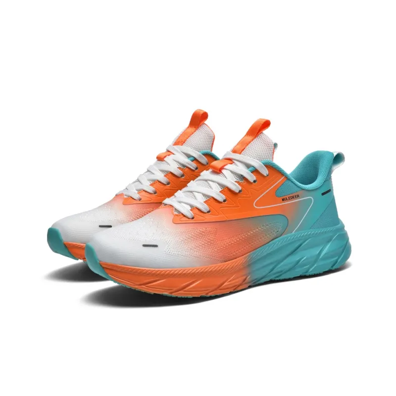 Black tailed Deer Low Top Running Shoes Unisex-2