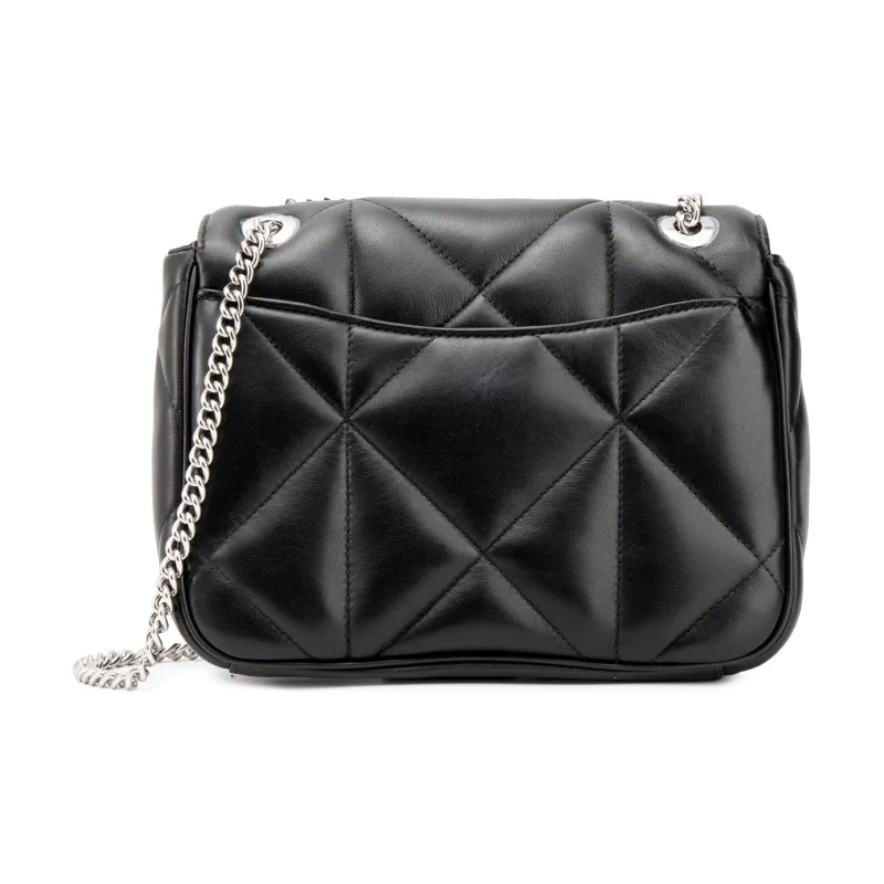 COACH Klare Leather Cloud Bag, Shoulder Bag, Crossbody Bag Medium Size Women's Black-2