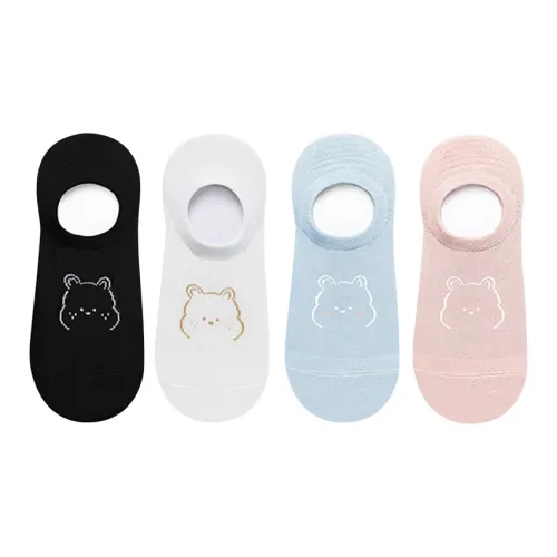 Lanza No Show Socks Women's 4 Pack