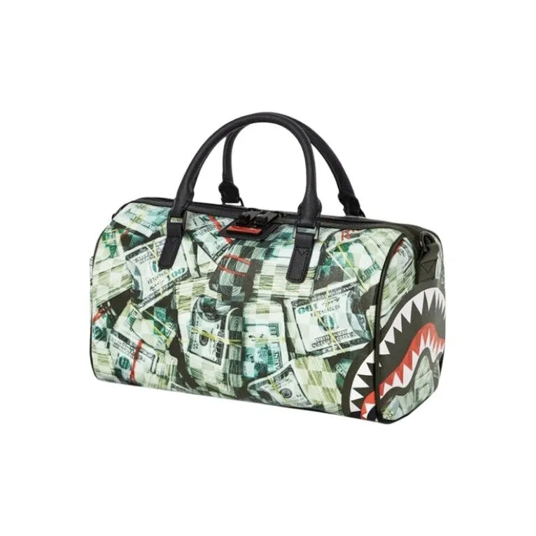 SPRAYGROUND PVC Gym Bag, Sports Bag, Travel Bag, Shoulder Bag, Handbag Large Size Unisex Multicolor-4