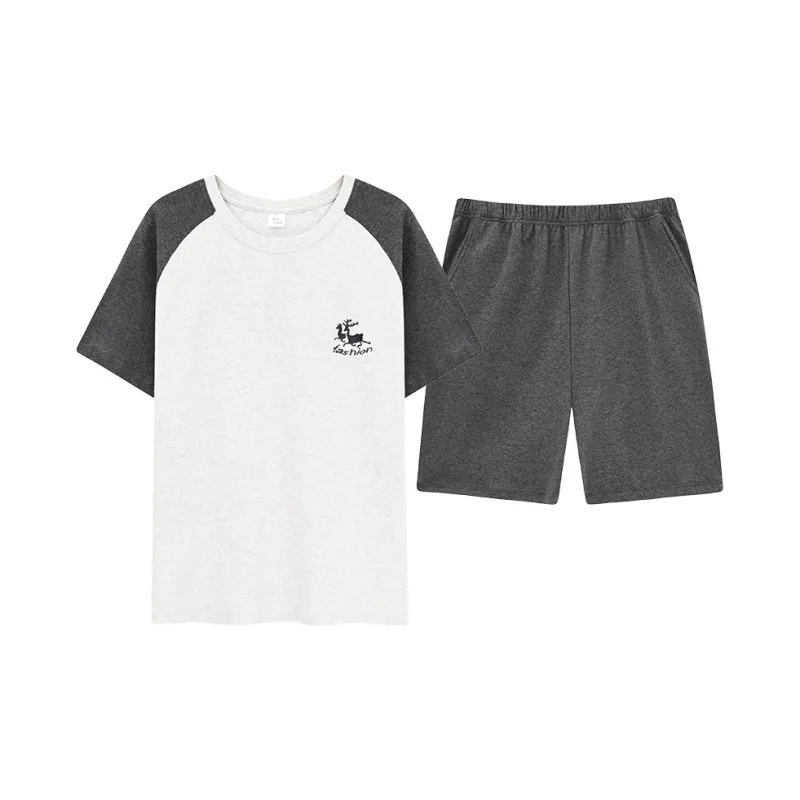 CHUDUAN Men Pajama Sets-7