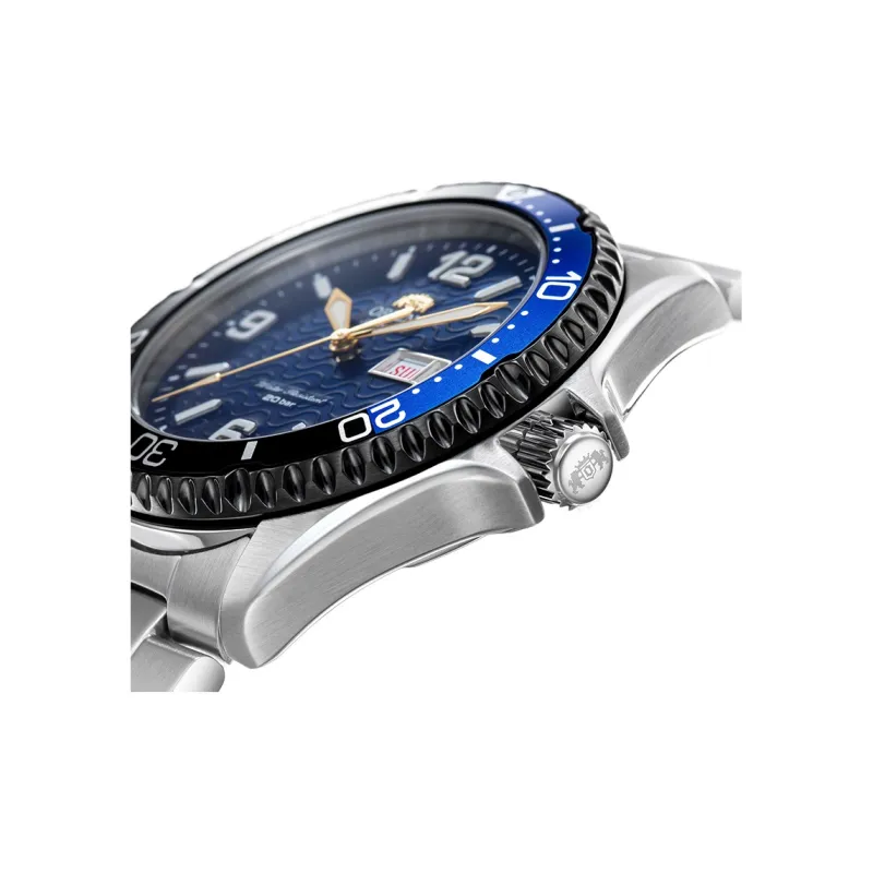 ORIENT Automatic/Manual Mechanical Movement Watch Men's Watches Blue Dial RA AA0822L19B-1