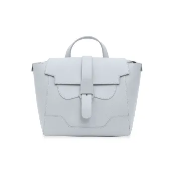 SENREVE Cow Leather Backpack Medium Size Women's Ice Gray