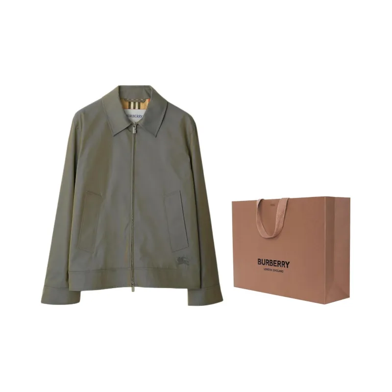 Burberry SS24 Jackets Coats Men's Rusty Red-3