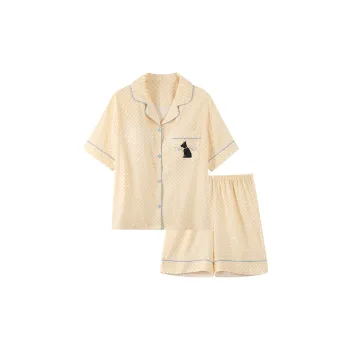 Ta Yan Pajama Set Women's Yellow