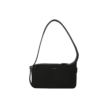 COURREGES Leather Racer Bag 'Black'