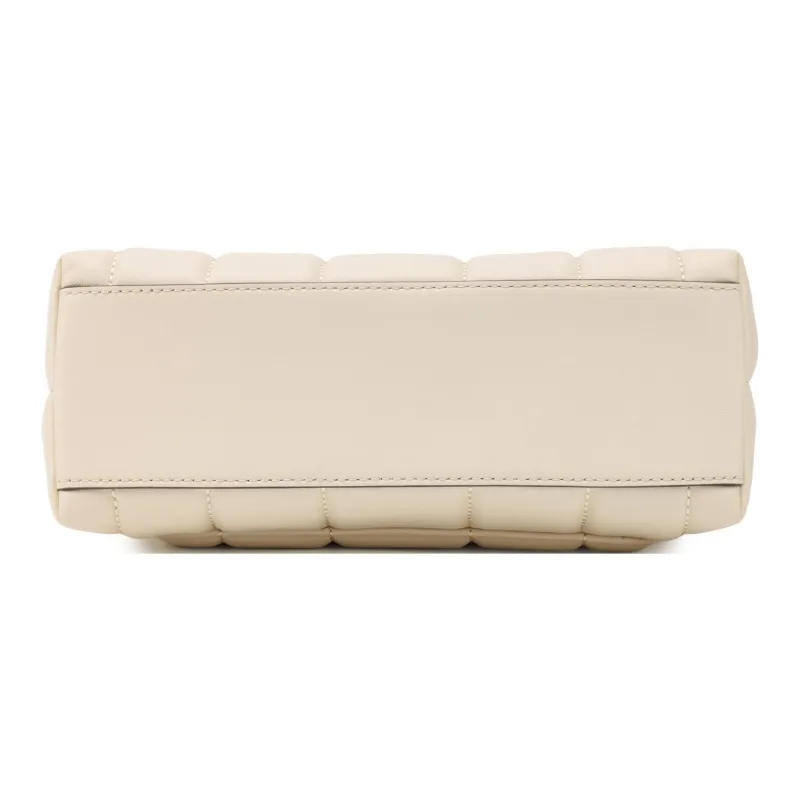 TORY BURCH Kira Leather Shoulder Bag, Crossbody Bag, Handbag Trumpets Women's White-3