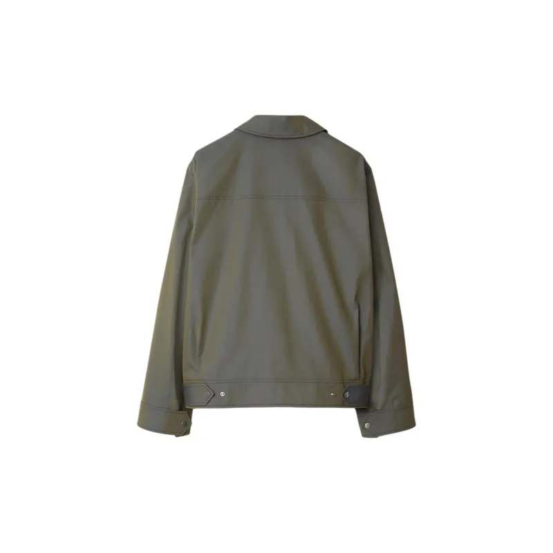 Burberry SS24 Jackets Coats Men's Rusty Red-1