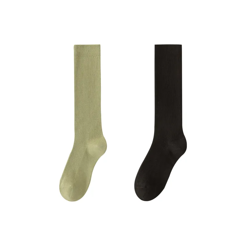XXLLG Knee High Socks Women's 2 Pack-12