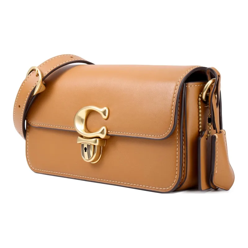 COACH Studio Cow Leather Handbag Crossbody Bag Shoulder Bag Women's Brown-1