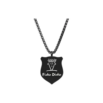 FIDO DIDO Stainless Steel Necklaces Unisex