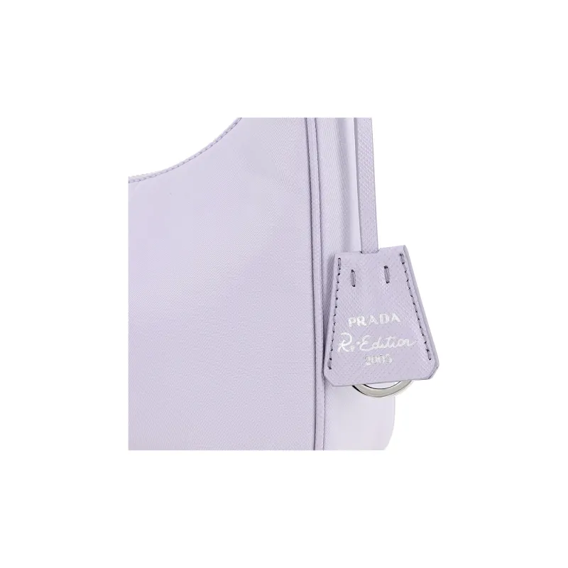 PRADA Re-Edition Recycled Nylon Handbag Shoulder Bag Crossbody Bag Mini Women's Purple-5
