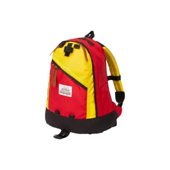 GREGORY Nylon Outdoor Mountaineering Bag Backpack Unisex Red & Yellow