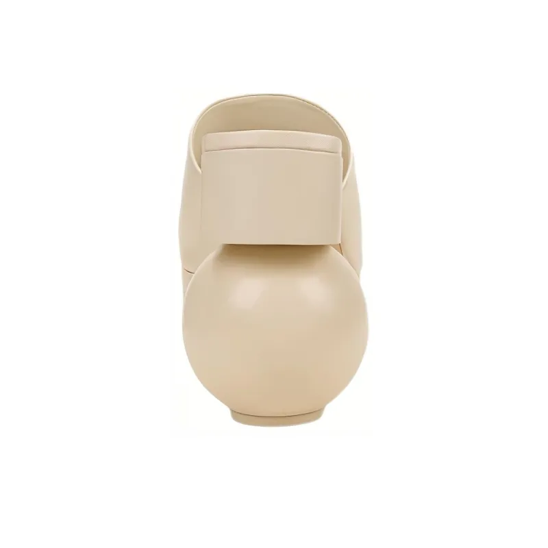 CULT GAIA Wrap-toe Slippers Women's White-3