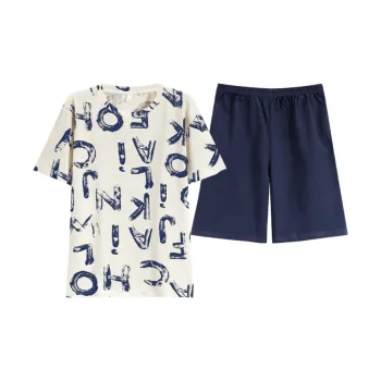 Pretty Lady Pajama Set Men's Apricot