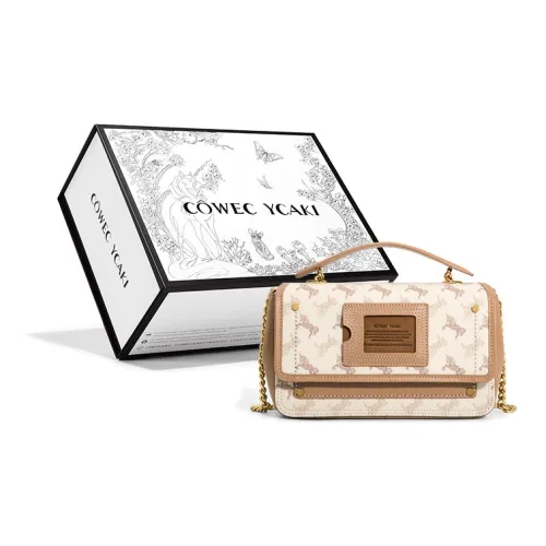 COWEC YCAKI Crossbody Bags Paris Dove White