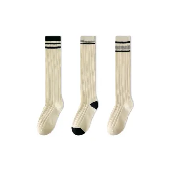 COTTON CHEESE Knee High Socks Women's 3 Pack