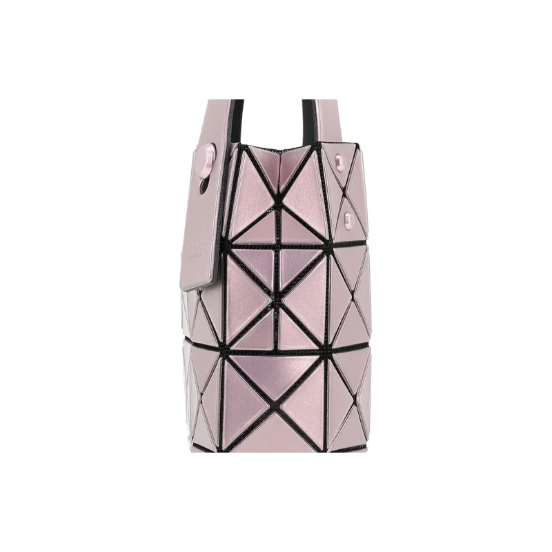 ISSEY MIYAKE Lucent Boxy Polyvinyl Chloride Resin Tote Bag Shopping Bag Handbag Mini Unisex Pink-3